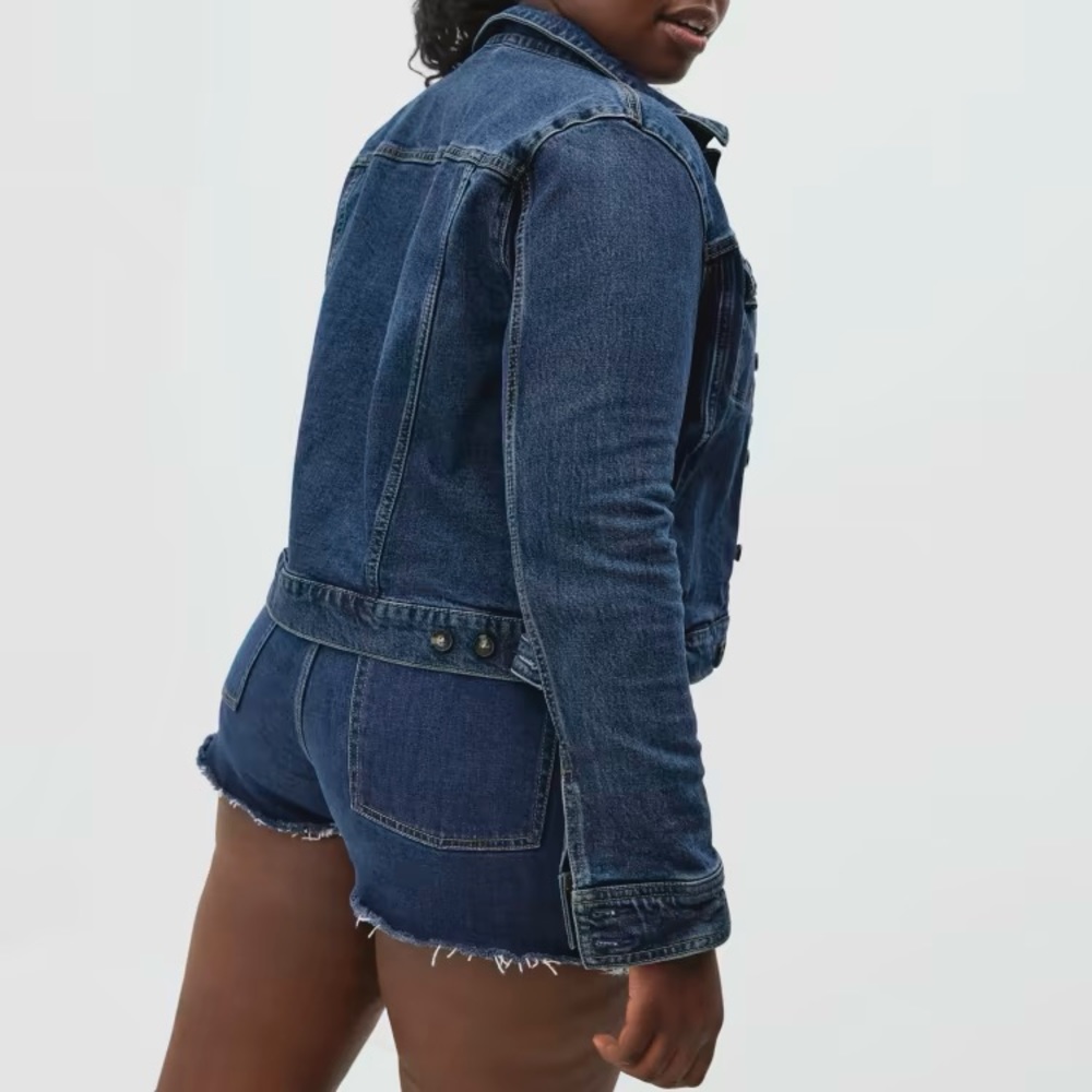 Everlane The Modern Jacket in Washed Midnight